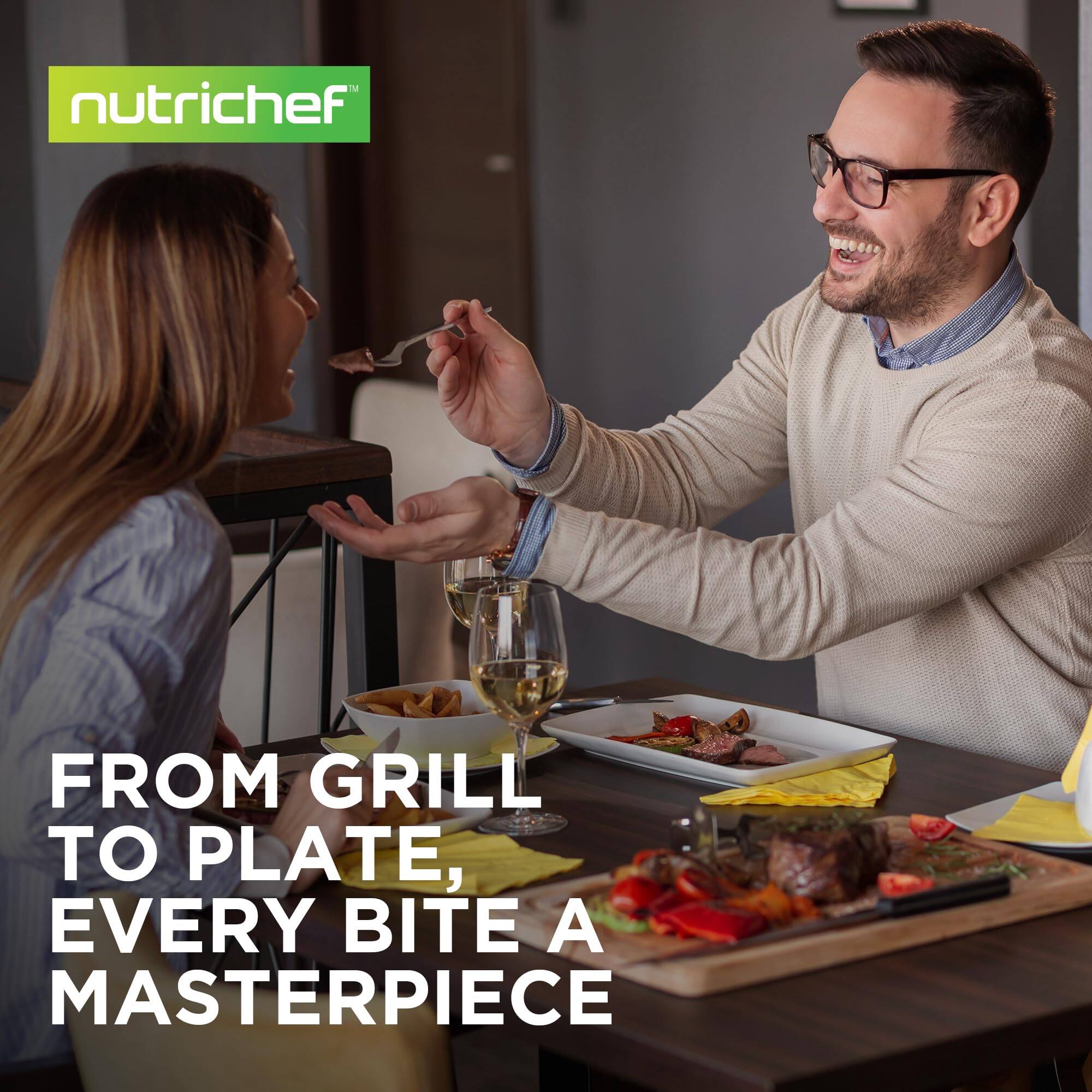 nutrichef  
FROM GRILL TO PLATE, EVERY BITE A MASTERPIECE
