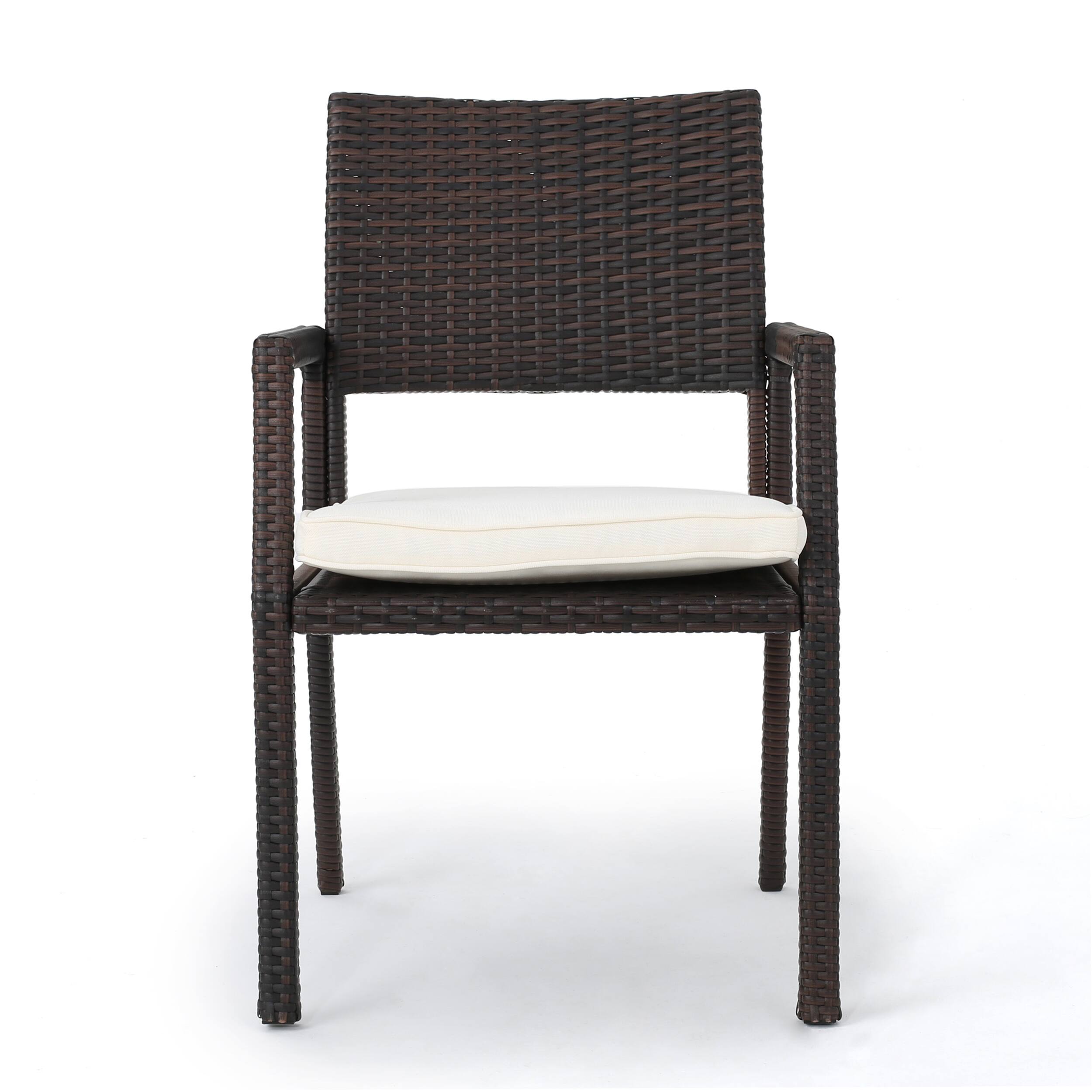 Alt View 2. TinyHomie - RHODE ISLAND DINING CHAIRset of 2 - Brown.
