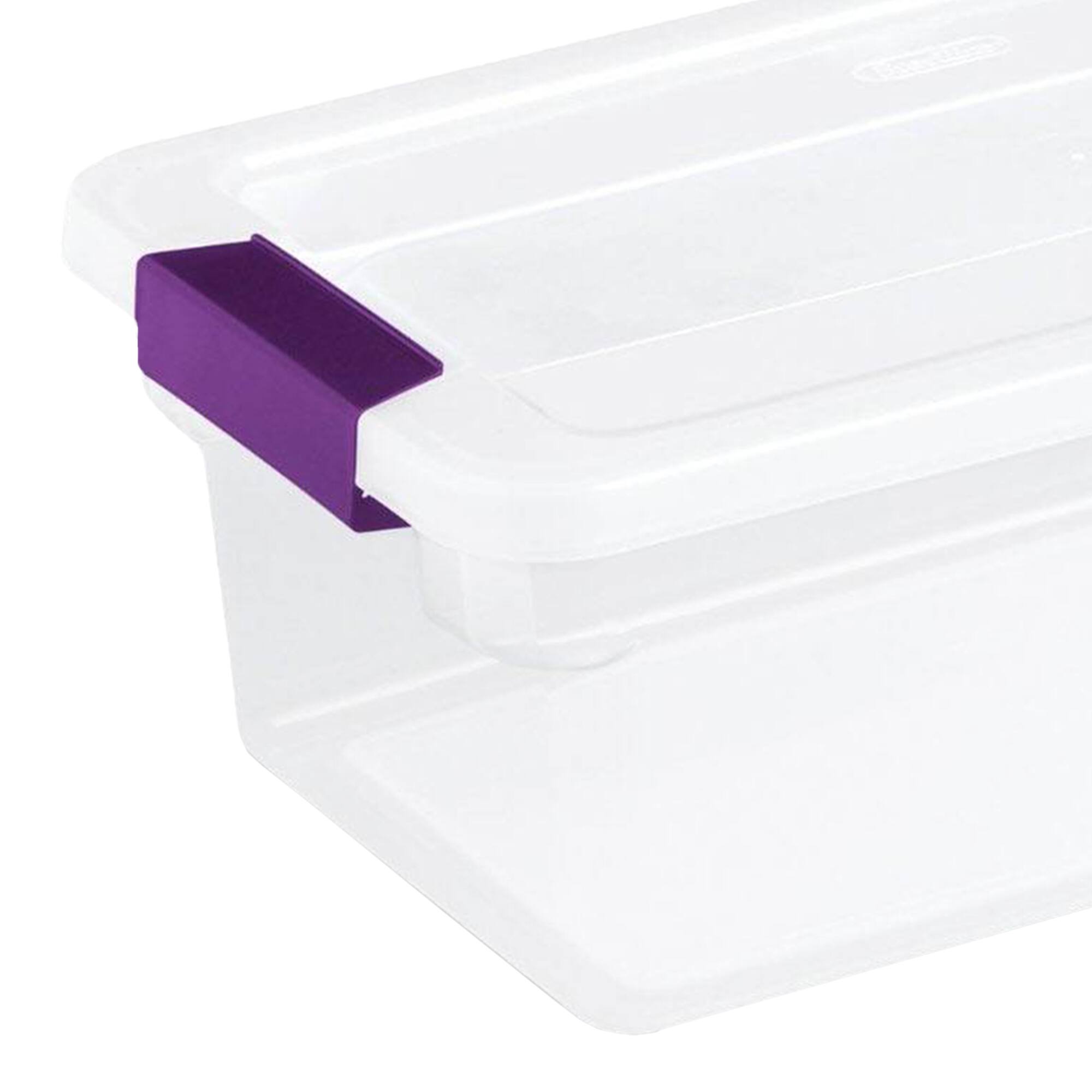 Alt View 4. Sterilite - Sterilite 66 Quart Storage Totes, 6 Pack, and 6 Quart Storage Totes, 12 Pack.