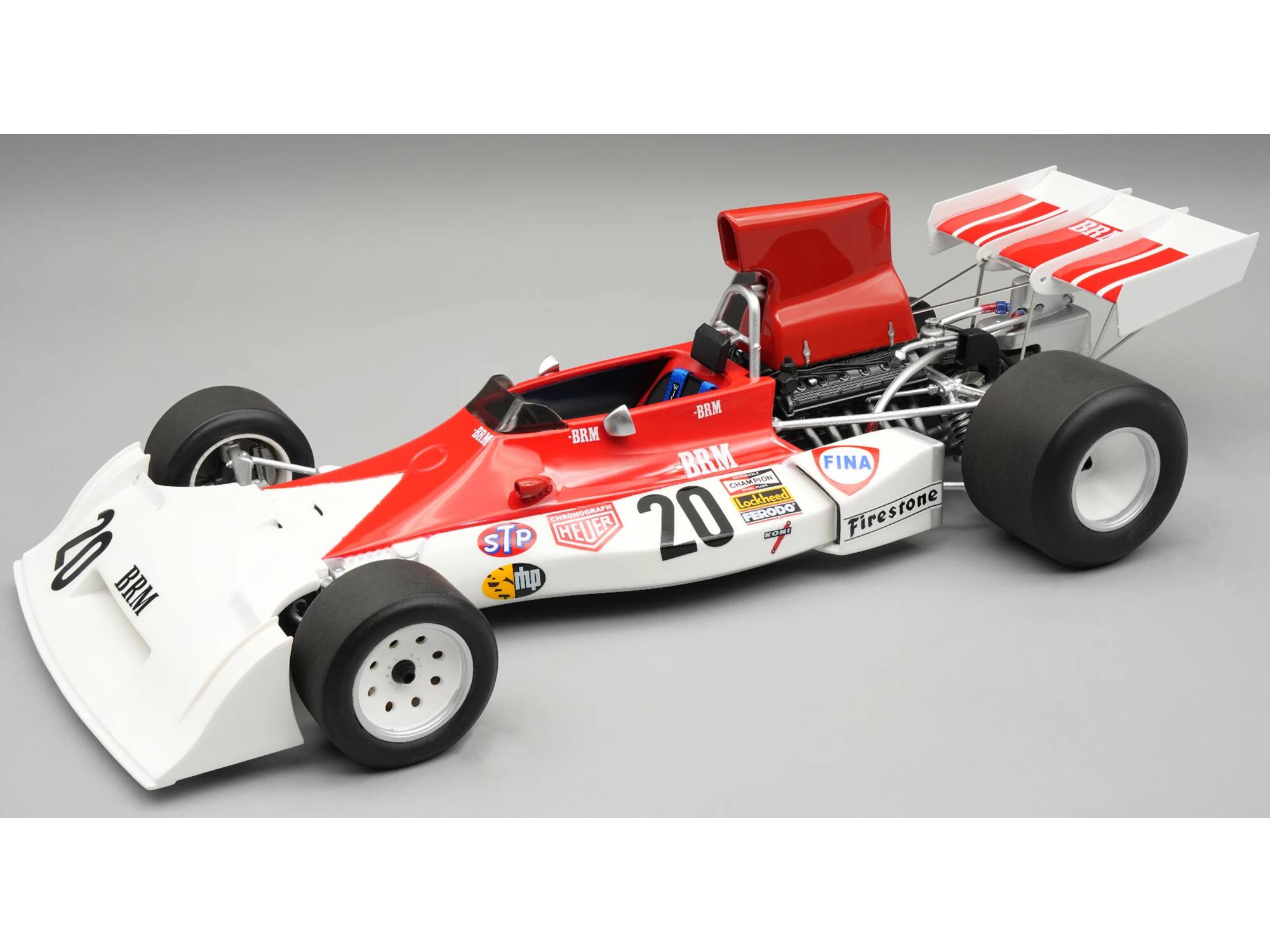 BR
20 BRM
-BRM BRM -BRM BRM FINA CHAMPION Lockheed CHRONOGRAPH HEUER 20 FERODO 20281 Firestone STP mph