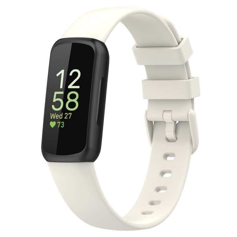 StrapsCo - Active Band Silicone Rubber Watch Strap For Fitbit Inspire 3 (Medium-Long) - Apricot price history on PriceWatchPro