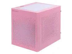 Front. SilverStone - SilverStone Technology SUGO 16 Pink Mini-ITX Small Form Factor case with All Metal Construction, SST-SG16P - Pink.