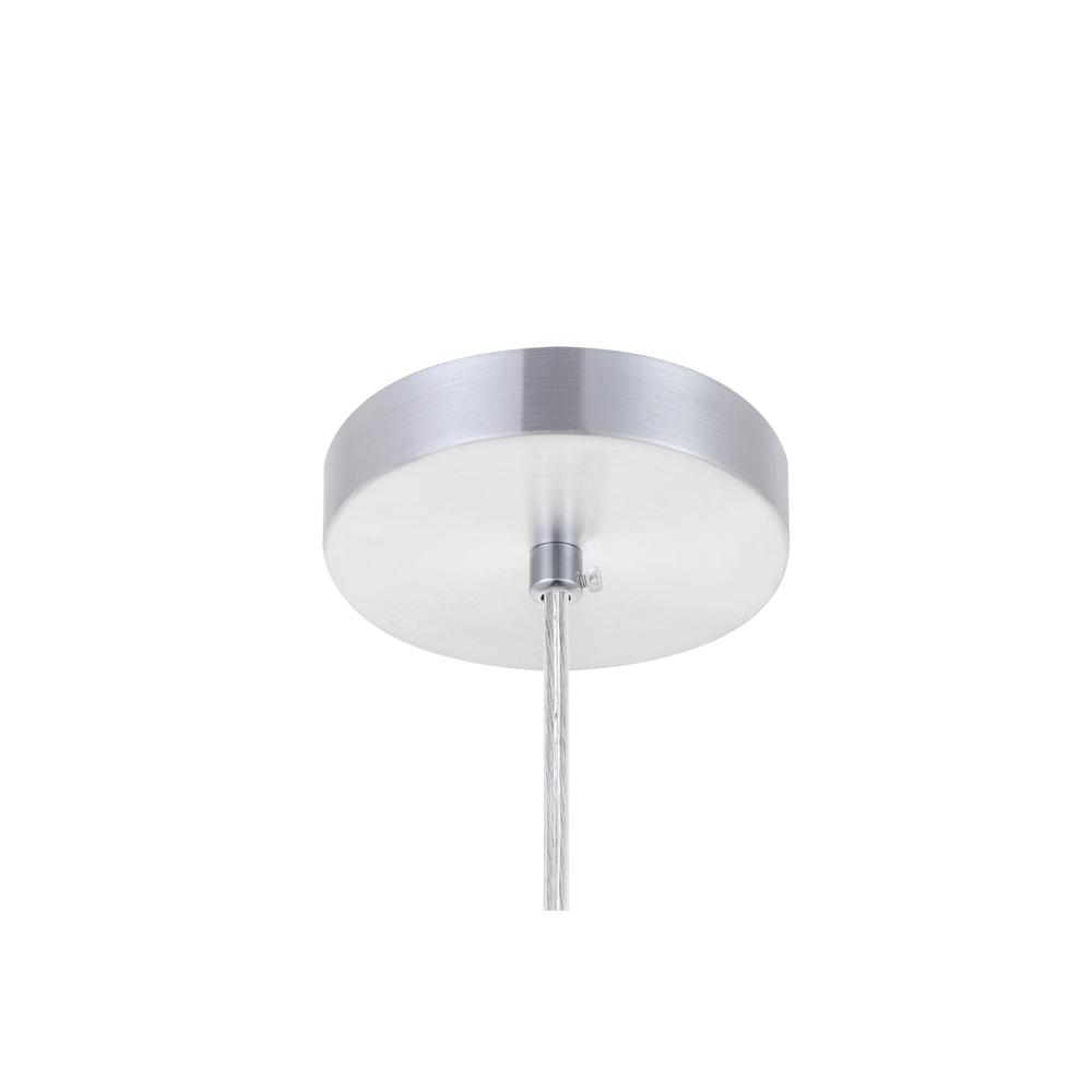 Angle. Living District - Aiken 1 Light Burnished Nickel Pendant - Burnished Nickel.