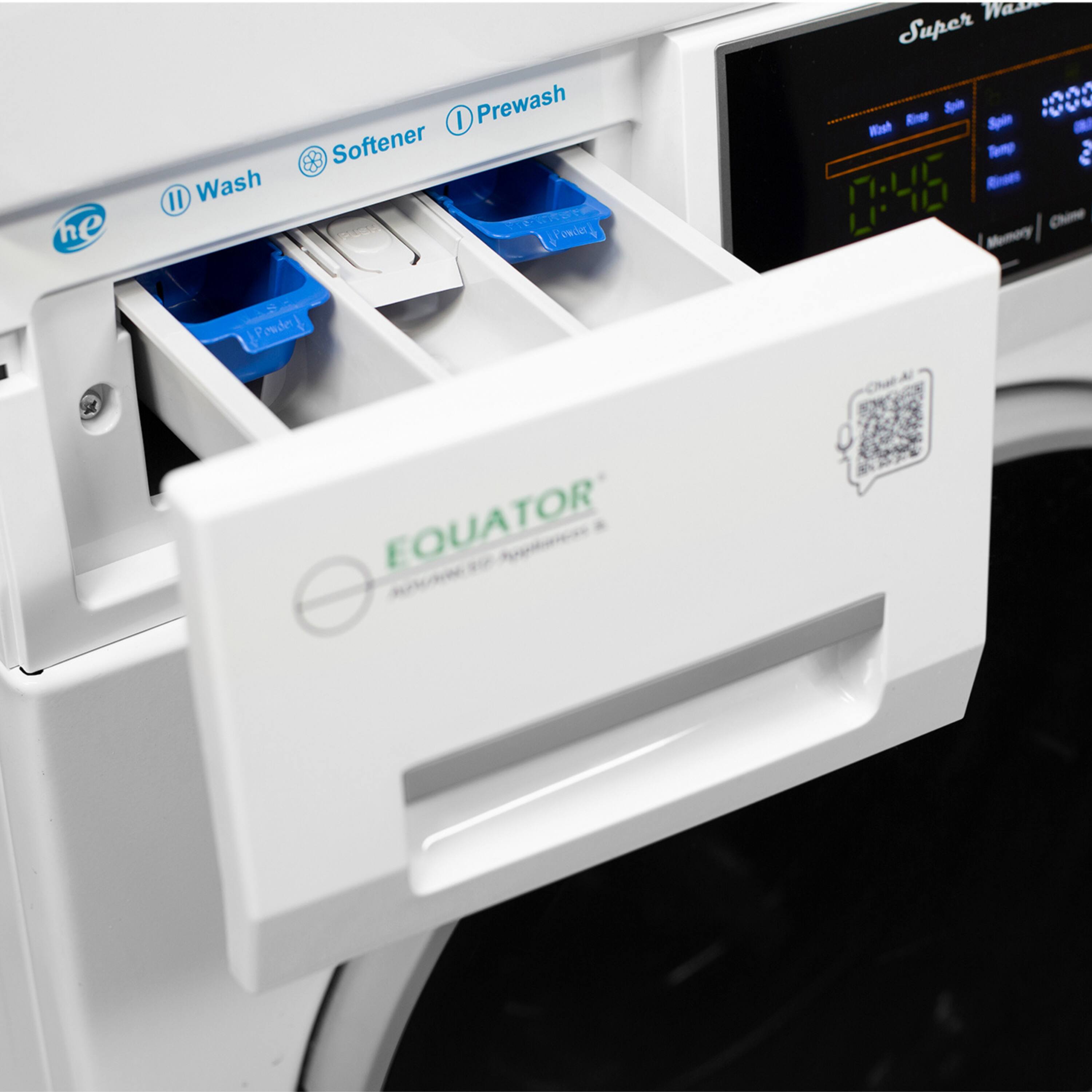 he II Wash I Prewash Softener Powe Was Super Rrse Spin 1000 oah Spin Tamp 2 - Chiome Memory P Pouder EQUATOR