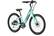 Angle. Aventon - Pace 500.2 Step-Through Ebike w/ 40 mile Max Operating Range and 28 MPH Max Speed - Celeste.
