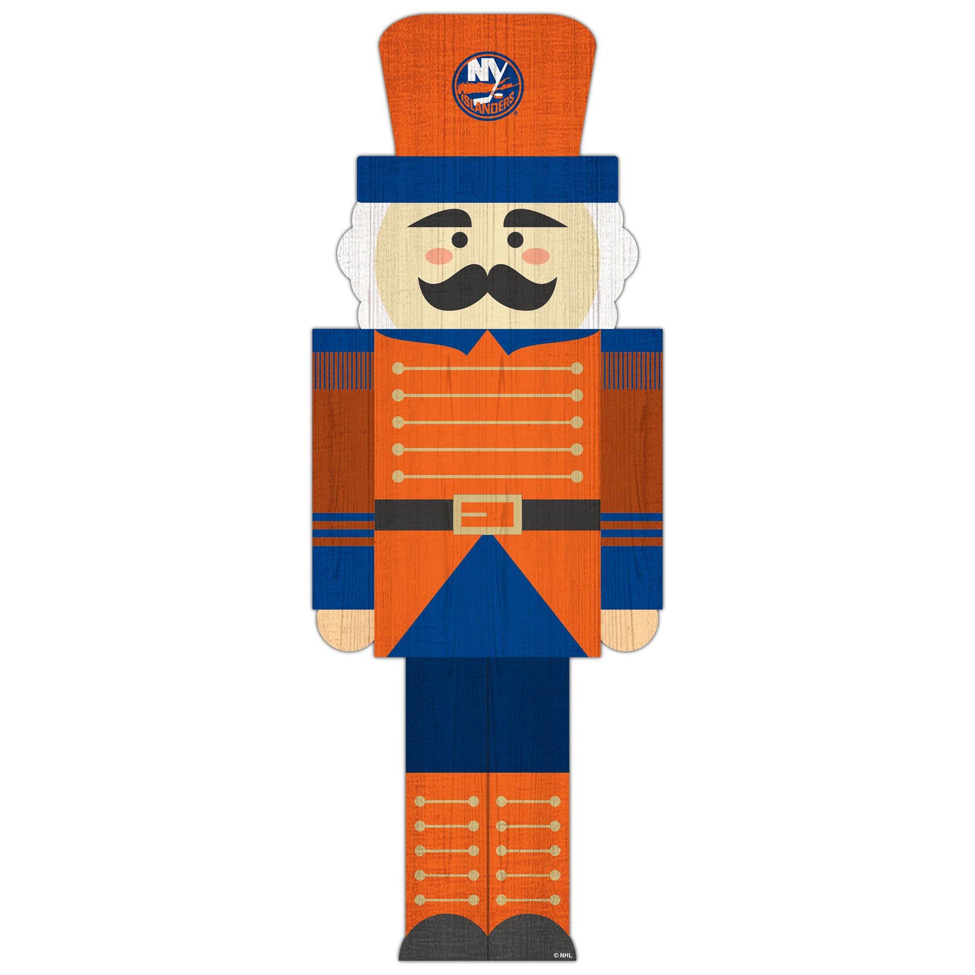 New York Islanders 31'' Nutcracker Leaner