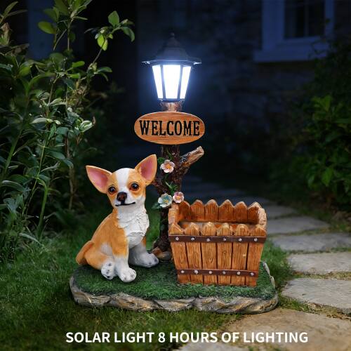 WELCOME  
SOLAR LIGHT 8 HOURS OF LIGHTING