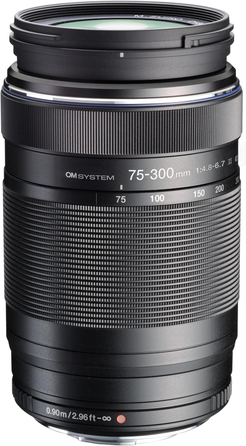 OM SYSTEM  
75-300 mm  
1:4.8-6.7 II  
0.90m / 2.96ft - ∞
