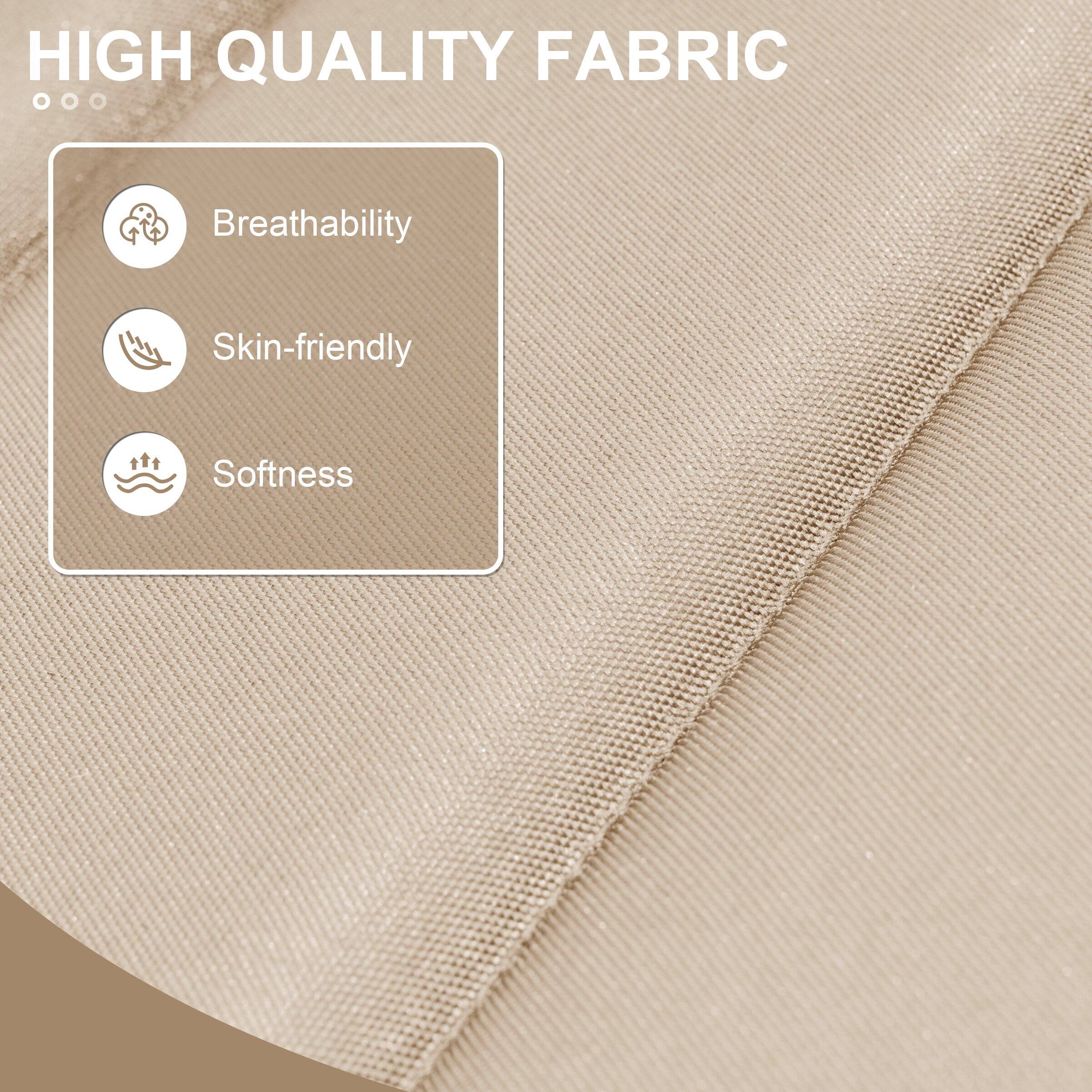 HIGH QUALITY FABRIC

- Breathability
- Skin-friendly
- Softness