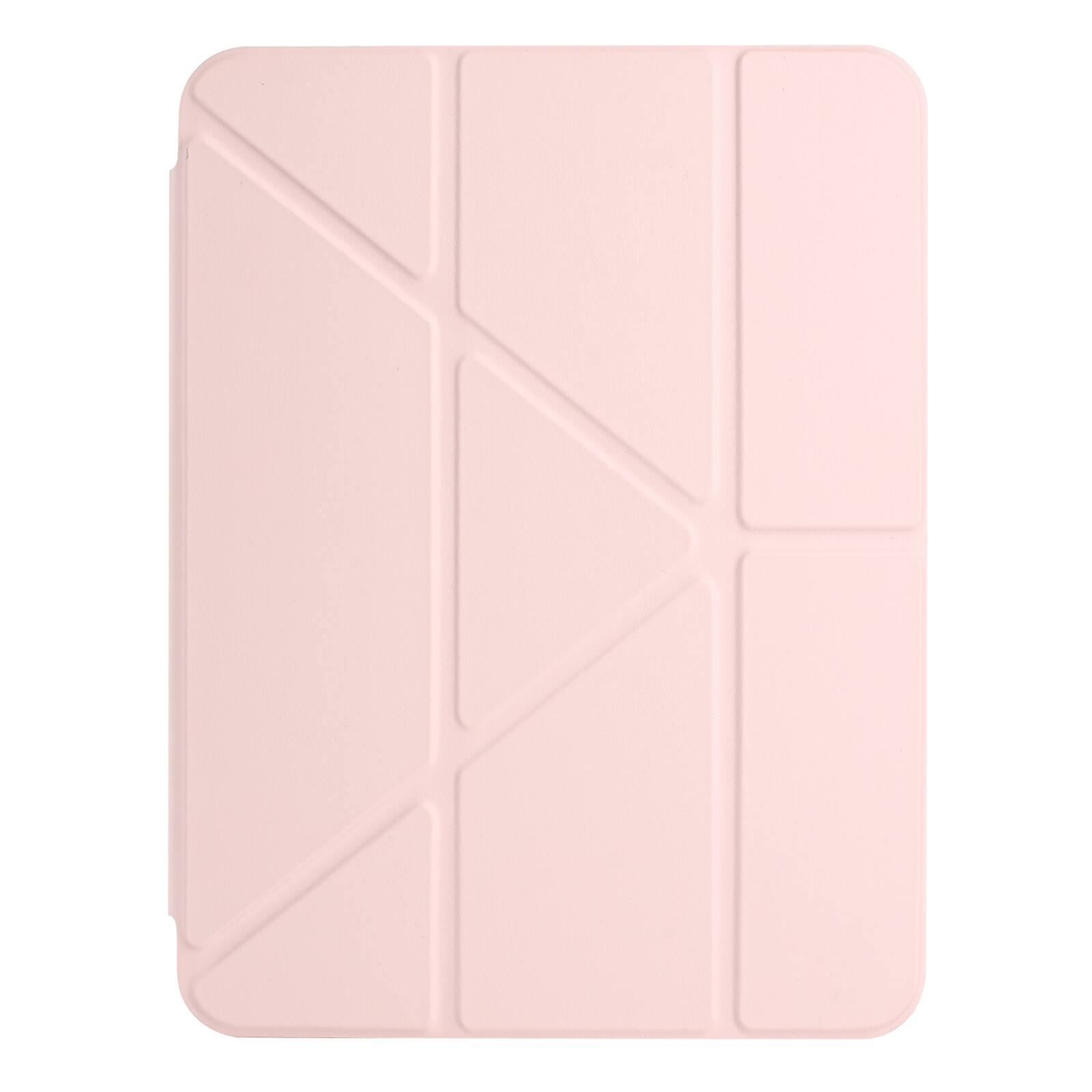 Alt View 7. Dteck - for Apple iPad (A16) 11" 2025 & iPad 10th Gen 2022 Y-Fold Tablet Case,Shockproof Cover with Wallet Pockets & Pen Holder - Pink.