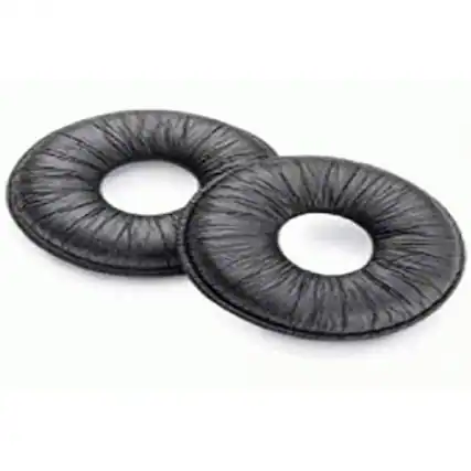Front. HP - HP Ear Cushion - Leatherette - Black.