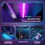I LED RGB STRIP: 7 Colors & 22 Dynamic Modes Removable Monitor Stand Headphone Hook Adjustable Iron Grid