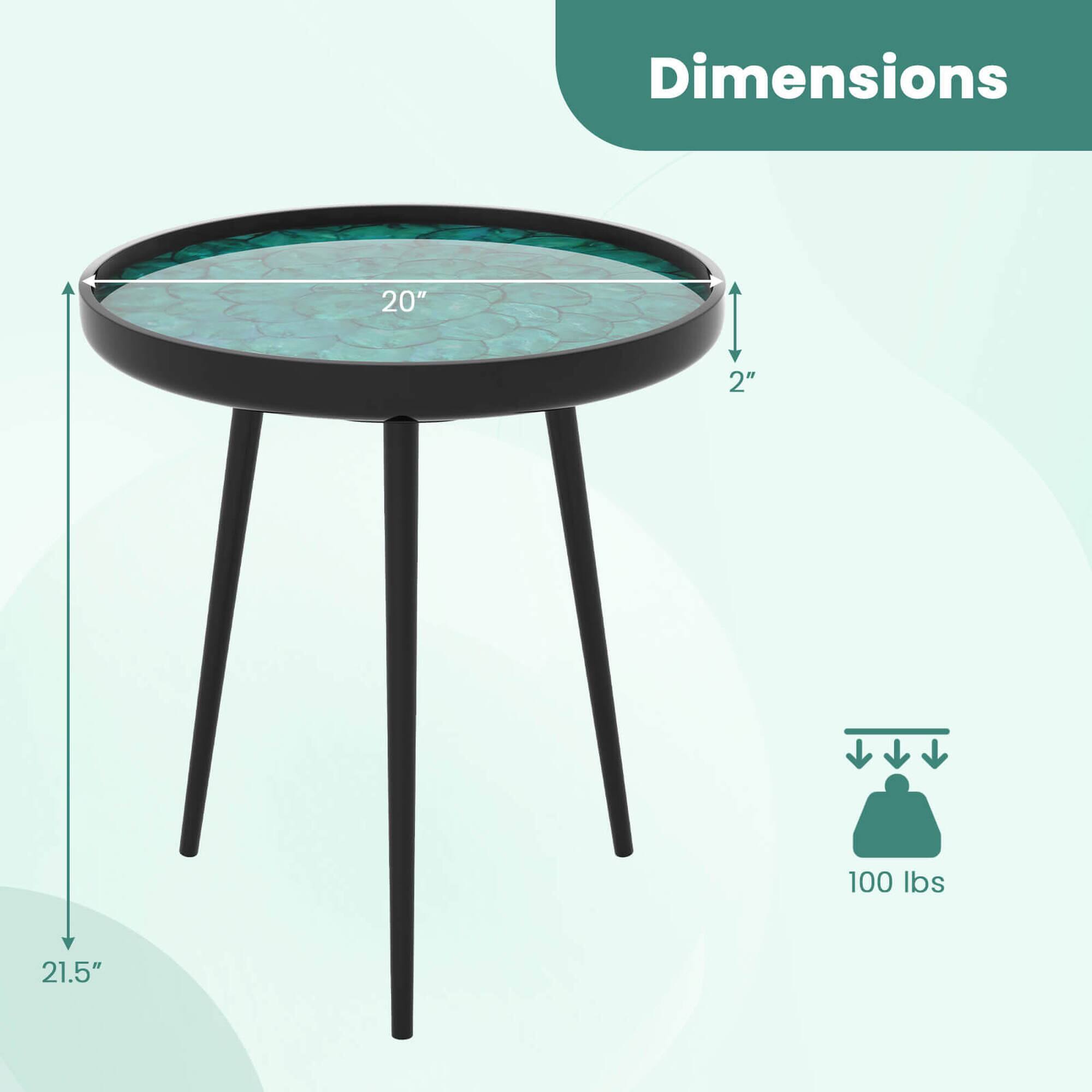 Dimensions  
20"  
2"  
100 lbs  
21.5"