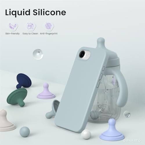 Liquid Silicone Skin-friendly Easy to Clean Anti-fingerprint ORNARTO