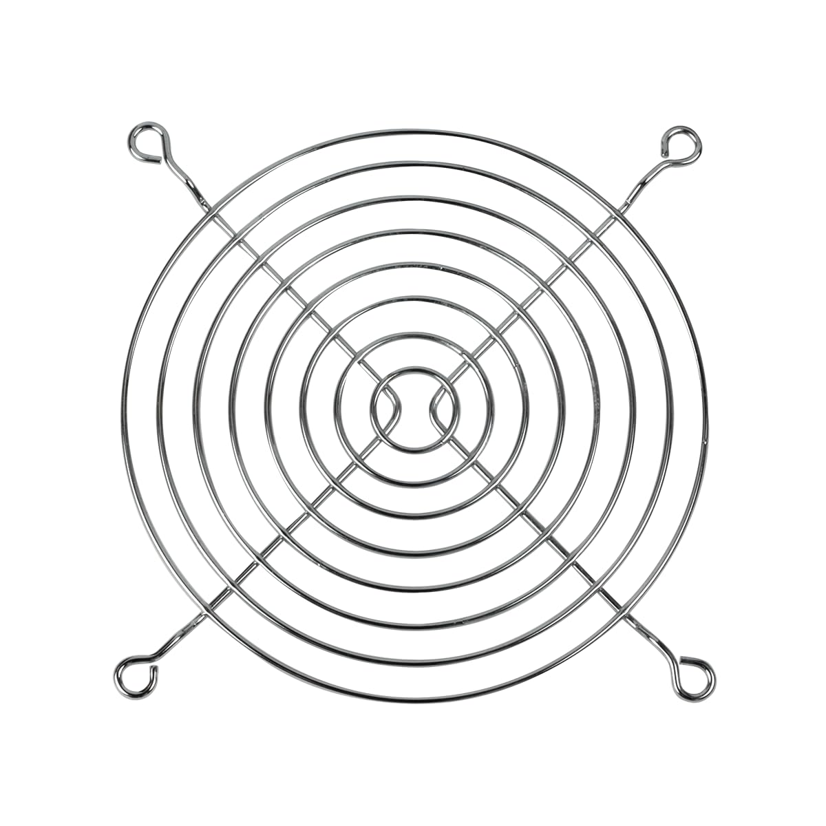 Front. Arctic - Arctic 120 mm  CPU Case Fan Grill, Made Out of Nickel Plated Steel - Silver.