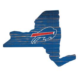 Fan Creations - Buffalo Bills 12" Logo State Sign - Multicolor