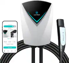 LECTRON - Charge finished Manual Pump - Portable 240V 11.52kWh 48.00 11.52 Voltage Current IN Power Charge 11.52kWh LECTRON Stop charging name Schedule, Recond Settings