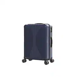 Winado - 20" Hardshell Carry On Luggage with Spinner Wheels Lightweight PP Hardside Small Suitcase with Built-in Lock - Navy Blue