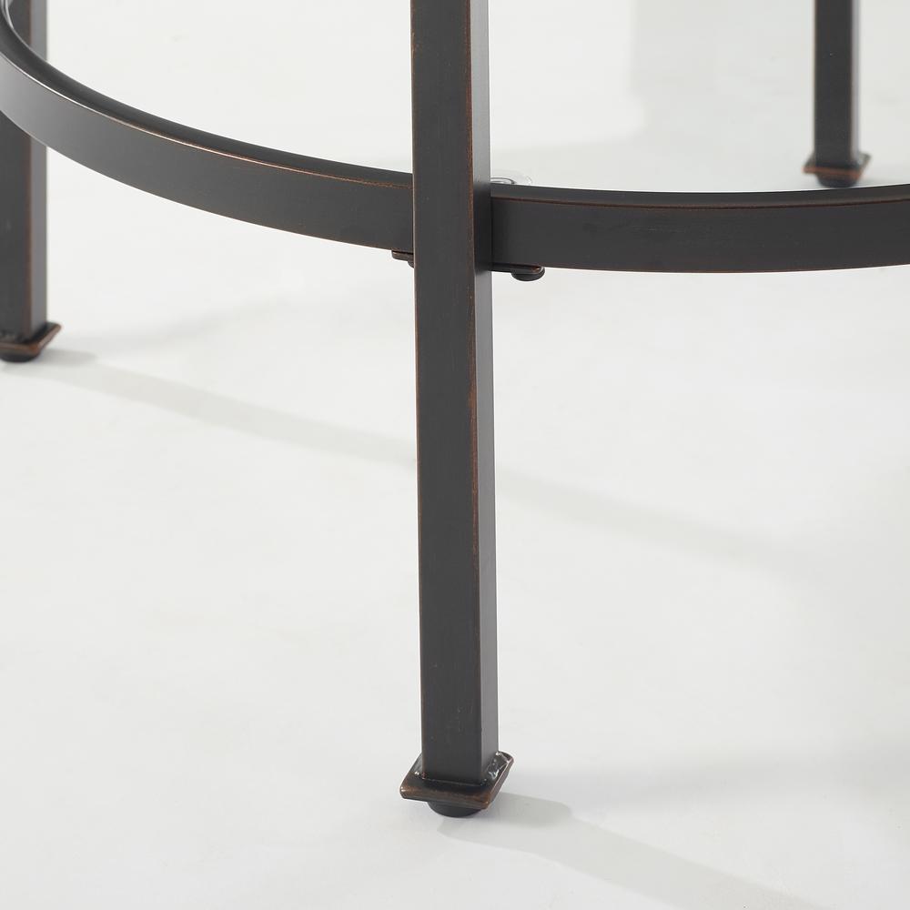 Alt View 1. Crosley Furniture - Aimee Side Table - Oil Rubbed Bronze.