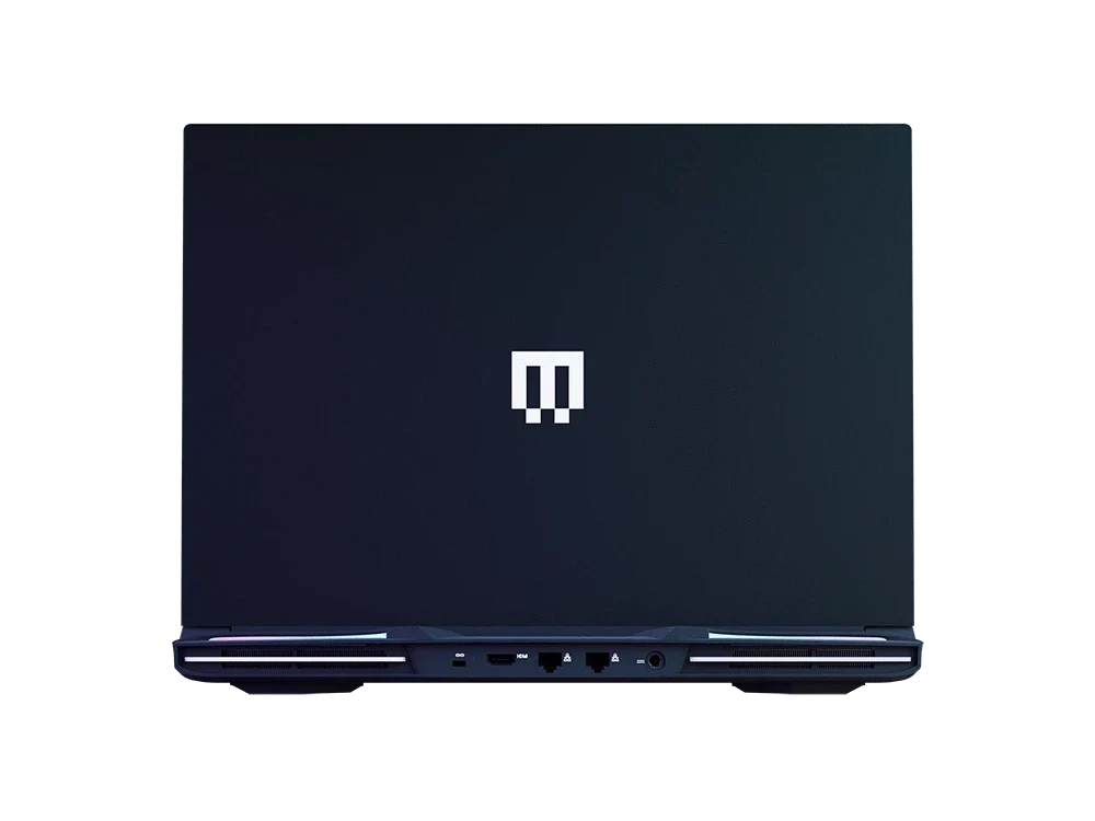 Alt View 2. MAINGEAR - Ultima 18 | RTX 5080 Boosted Gaming Laptop - Intel Core Ultra 9 290HX Plus - 4K 240Hz Display - 64GB DDR5 - 4TB SSD - Grey.