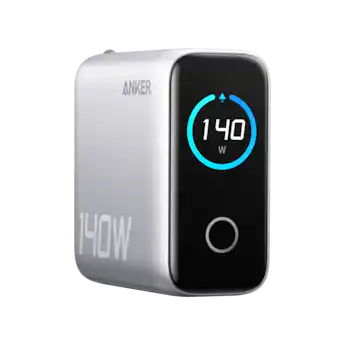 Anker Laptop Charger (140W, 4 Port, PD 3.1) Silver - Open Box Anker Laptop Charger (140W, 4 Port, PD 3.1) Silver - Open Box