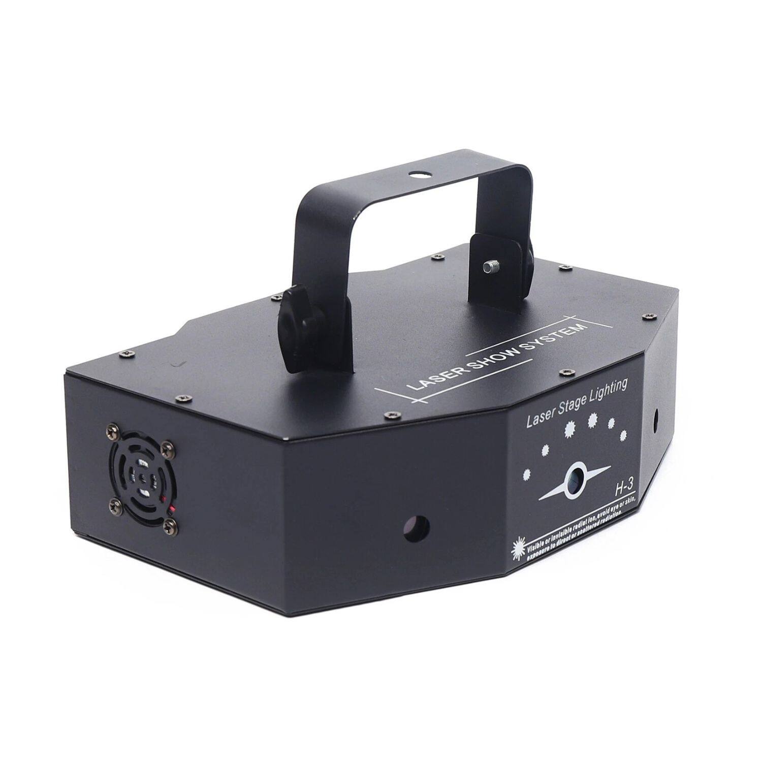 Laser Show System  
Laser Stage Lighting  
H-3  

Table or Stage Lighting  
Presented by: [Logo]