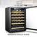 Alt View 11. Lanbo - 24 Inch 51 Bottle Wine Refrigerator with Single Temperature Zone and Smooth Rolling Shelves - Black.