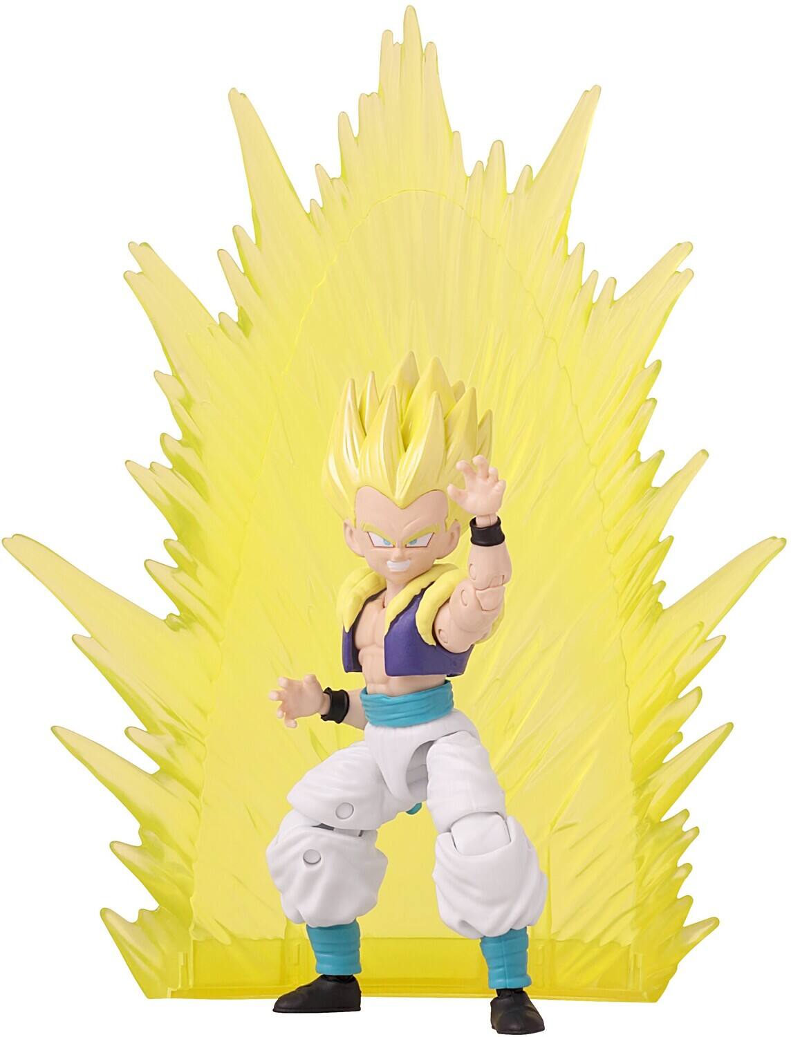 Alt View 2. Bandai - Bandai - Dragon Ball Super - Dragon Stars: Power Up Pack - Super Saiyan Gotenks Set   - Collectibles - Multicolor.
