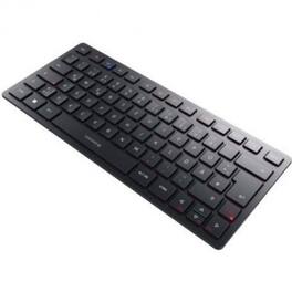 CHERRY - KW 9200 MINI Keyboard - Wired/Wireless Connectivity - Bluetooth/RF - 5 - 2.40 GHz - USB Type C Interface - Black