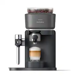 Philips - Baristina Latte Automatic Espresso Machine - Black