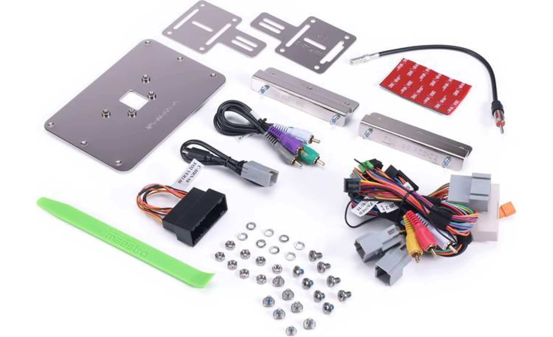 Maestro - APX-S8-FO2 Dash & Wiring Kit - Black - Front_Zoom