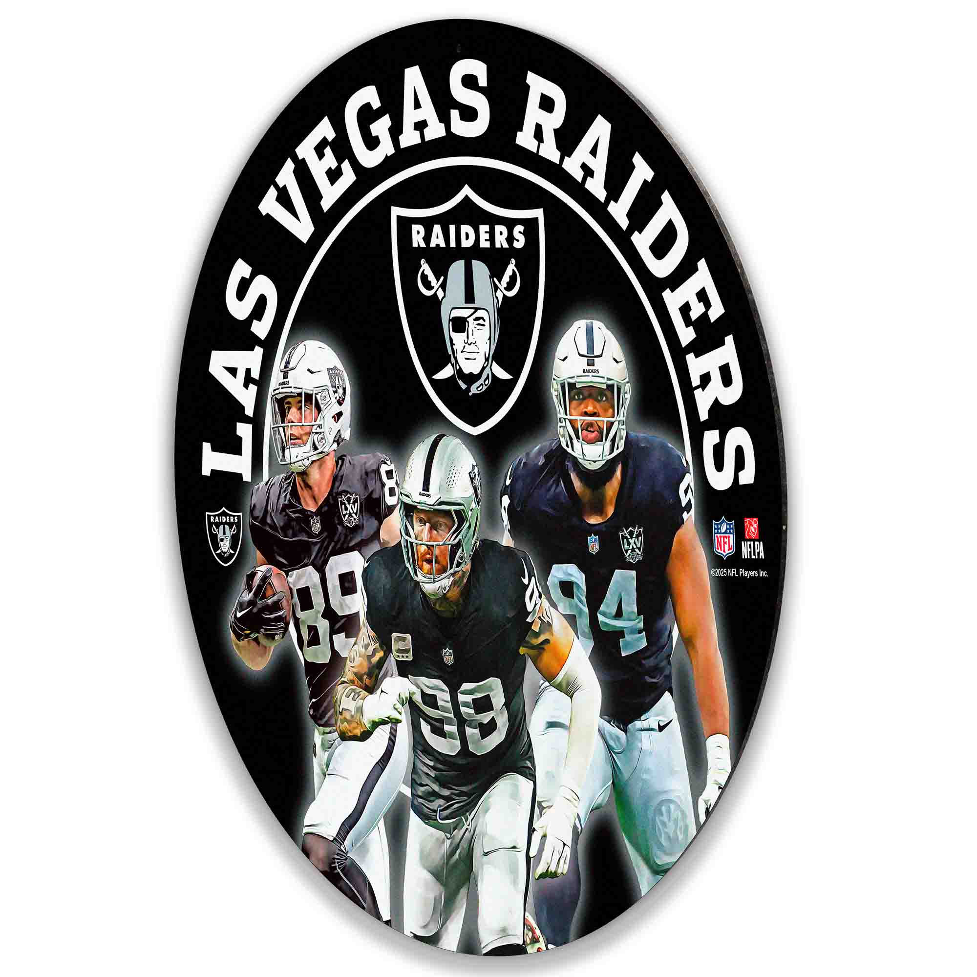 LAS VEGAS RAIDERS  
RAIDERS  
89  
94  
93  
NFL  
NFLPA  
©2020 NFL Players Inc.