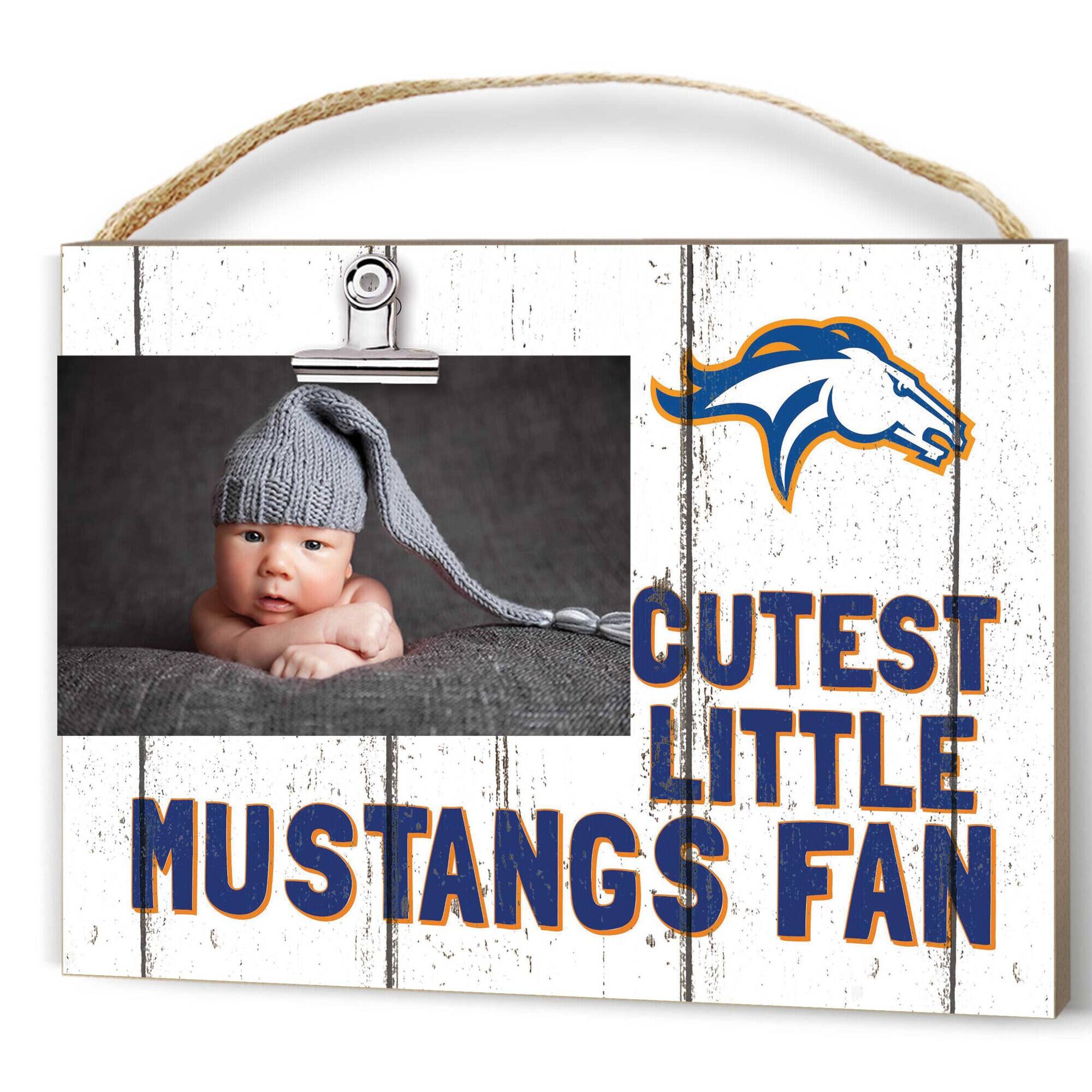 Milton Academy Mustangs 8'' x 10'' Cutest Little Weathered Logo Clip Photo Frame