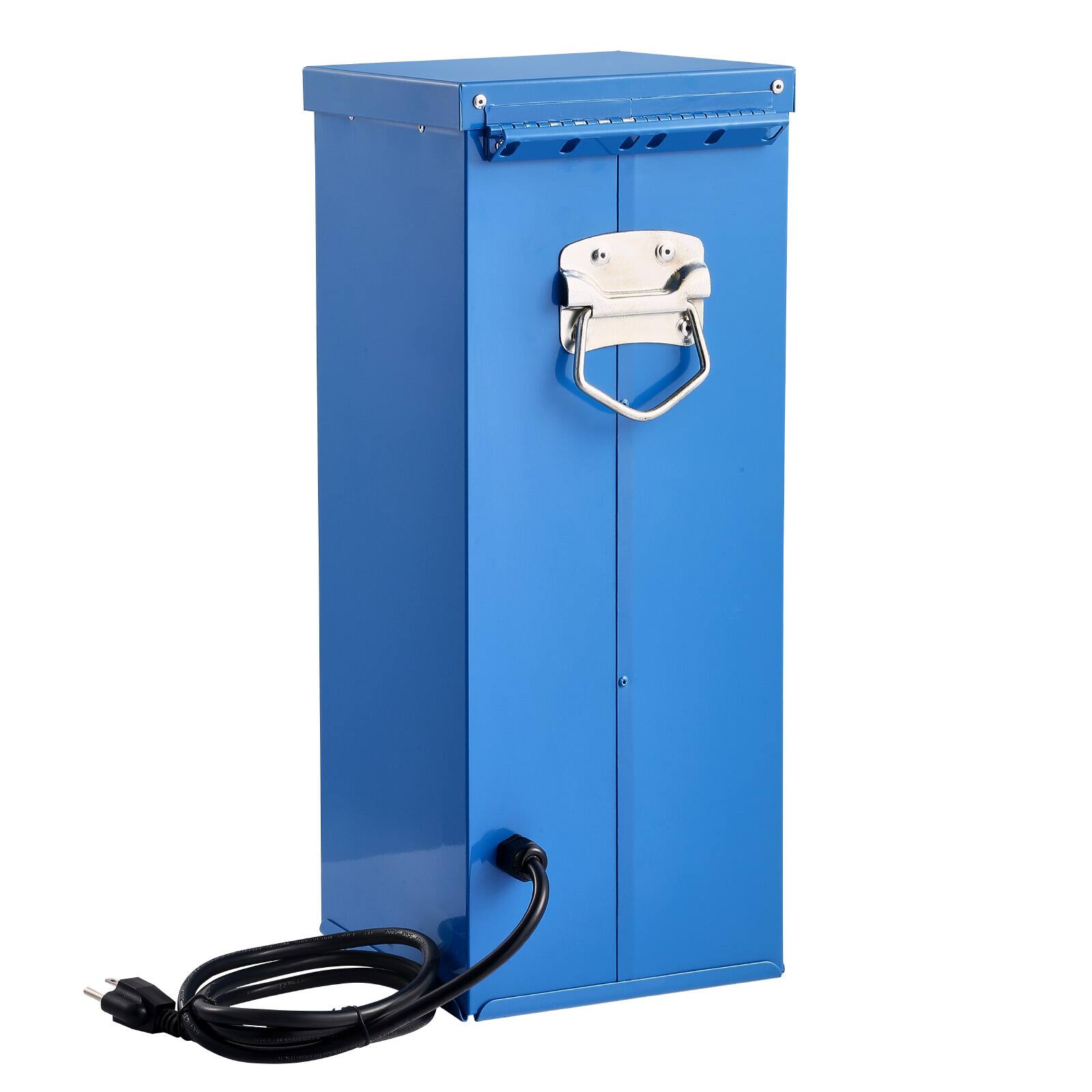 Front. VEVOR - Portable Welding Rod Oven, 50LBS Capacity Electrodes Drying Oven 420W 120V, 300℉ Fast Heating Welding Rods Dryer - Blue.