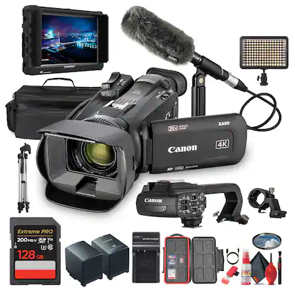 4K LILLIPUT SONY SONY 2ON 3 . C S-OF TICAL 20x ZDOM XA60 MUOPTICAL 200 7 4-13 Canon R INFRARID 4K Canon - OE A o - OE % Extreme PRO 200 MB/s V30 1 6 3 T0 128 GB eNTTER CRCcn as dutar SAVE - RA A