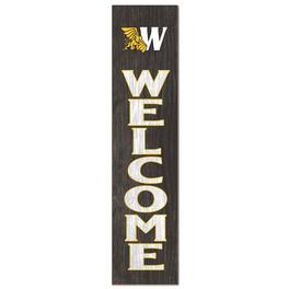 Jardine - Missouri Western State Griffons 12'' x 48'' Welcome Outdoor Leaner - Black