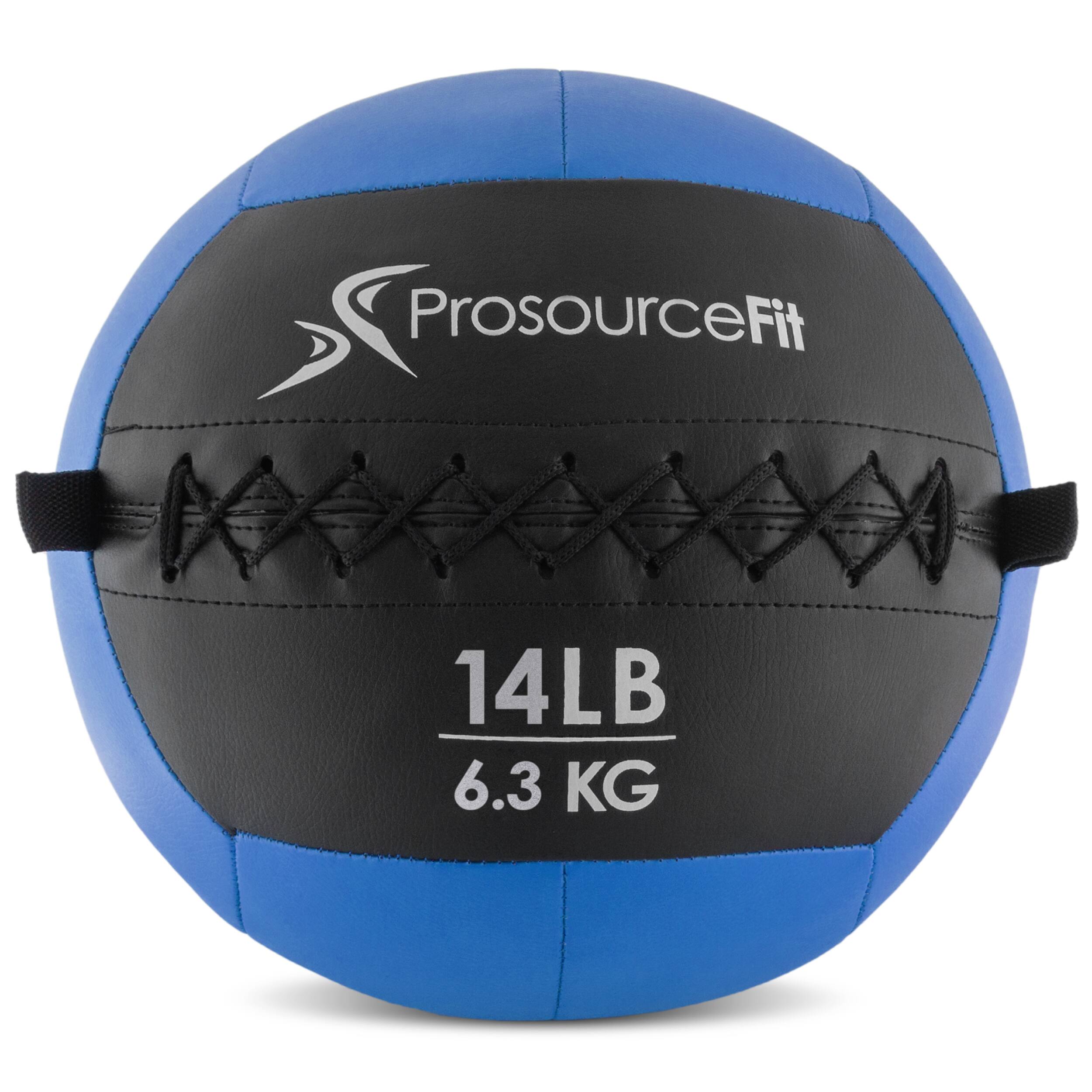 ProsourceFit - Soft Medicine Ball, 14 lbs - Blue