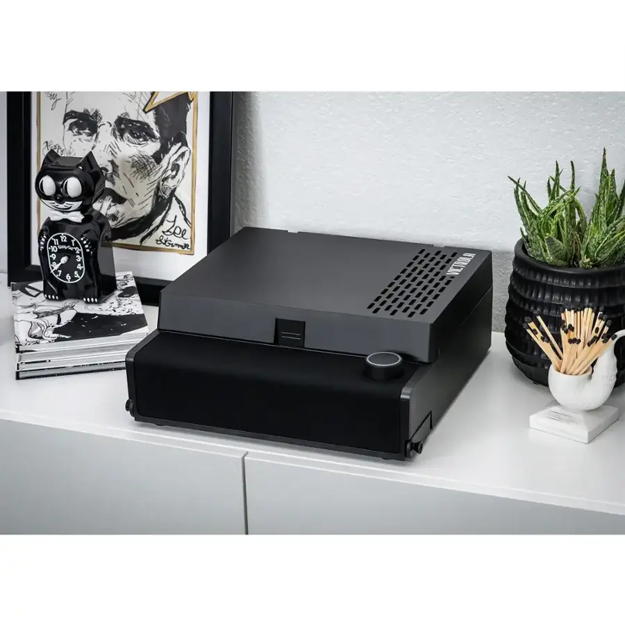 Alt View 22. Victrola - Victrola Revolution GO Portable Record Player - Black.