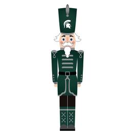 Fan Creations - Michigan State Spartans 46" Nutcracker Leaner - Multicolor