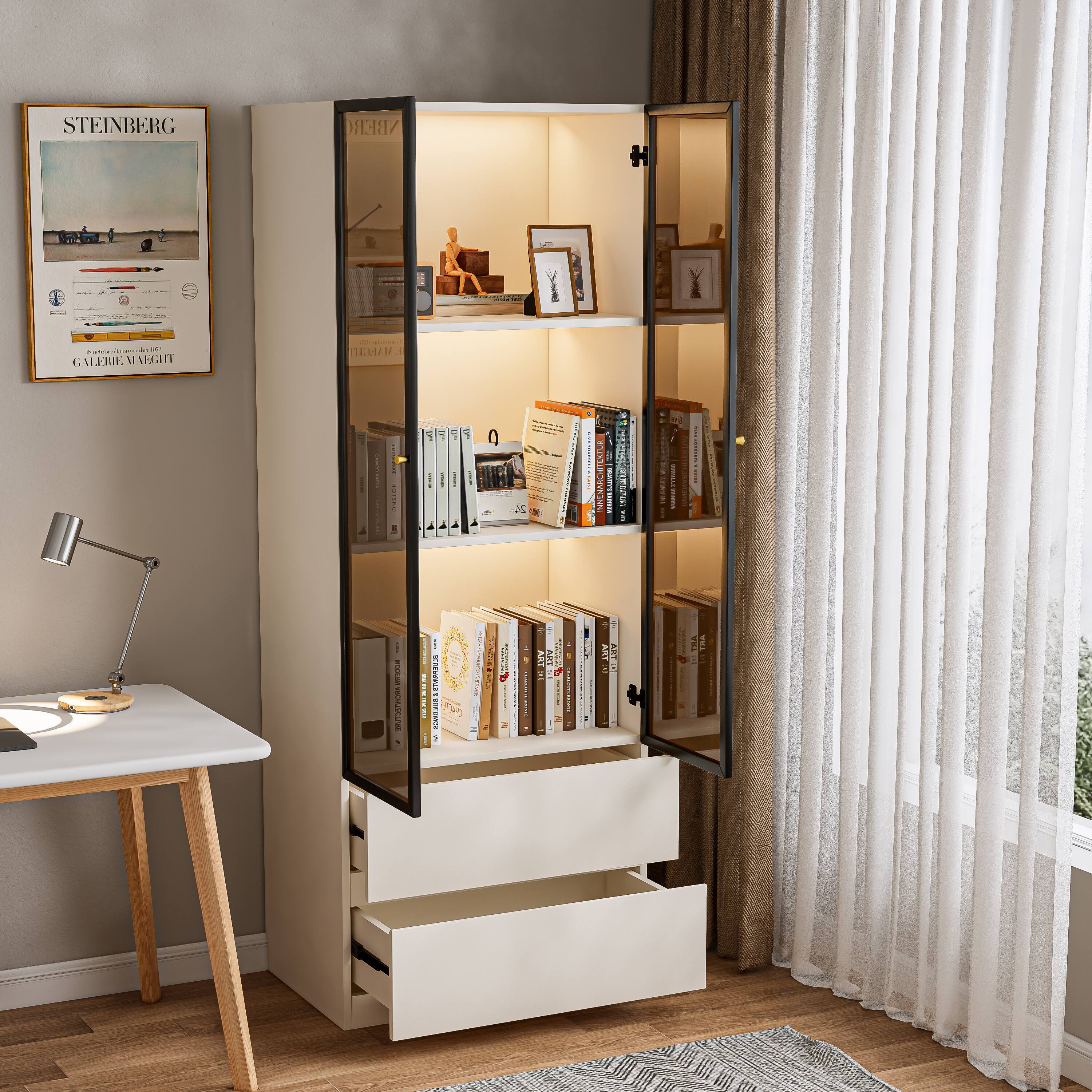 The text in the image reads:

"STEINBERG
GALERIE
GALERIE MAURER"