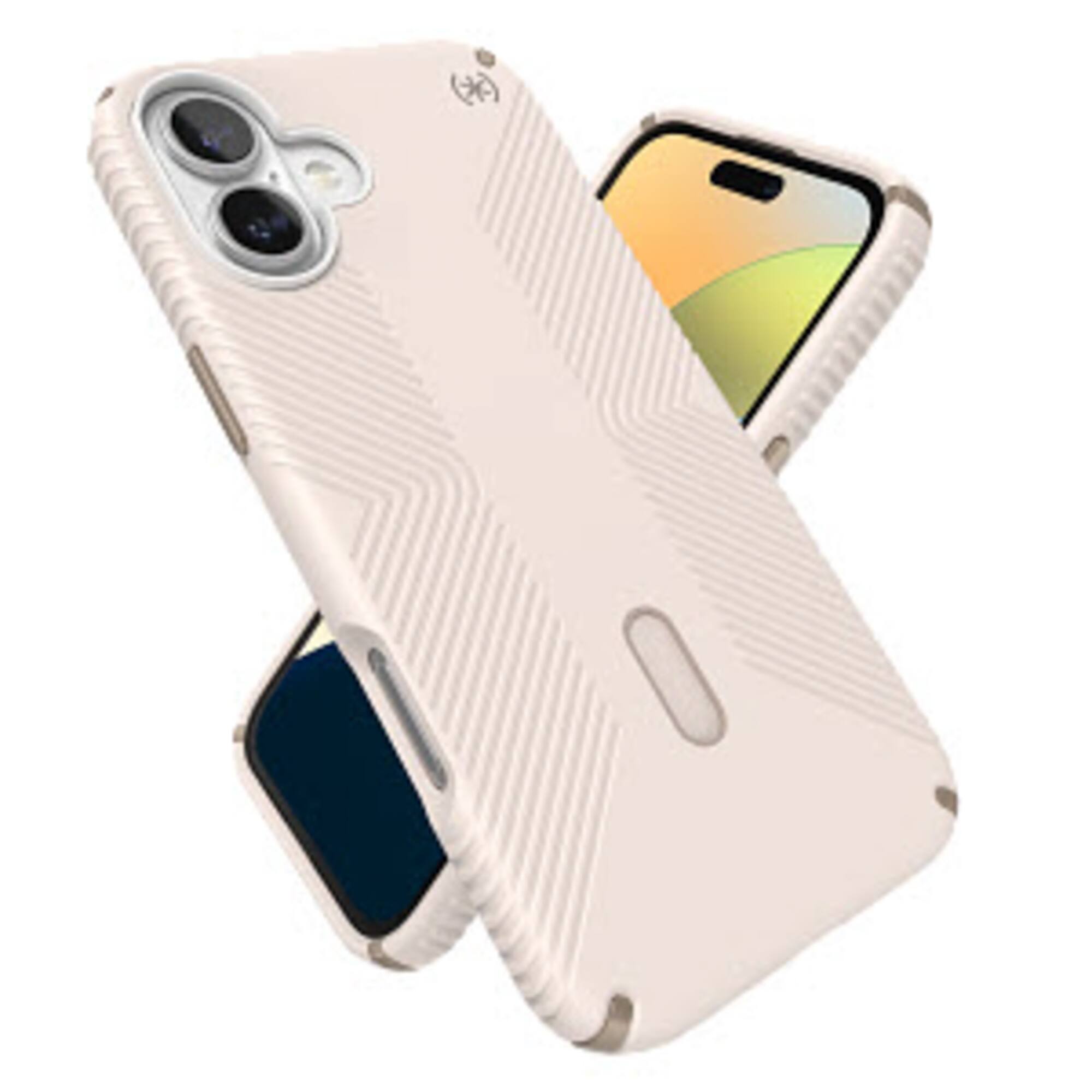 Alt View 17. Speck - Presidio2 Grip ClickLock Case with MagSafe for Apple iPhone 16 Plus - Bleached Bone.