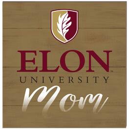 Jardine - Elon Phoenix 10'' x 10'' Mom Plaque - Maroon