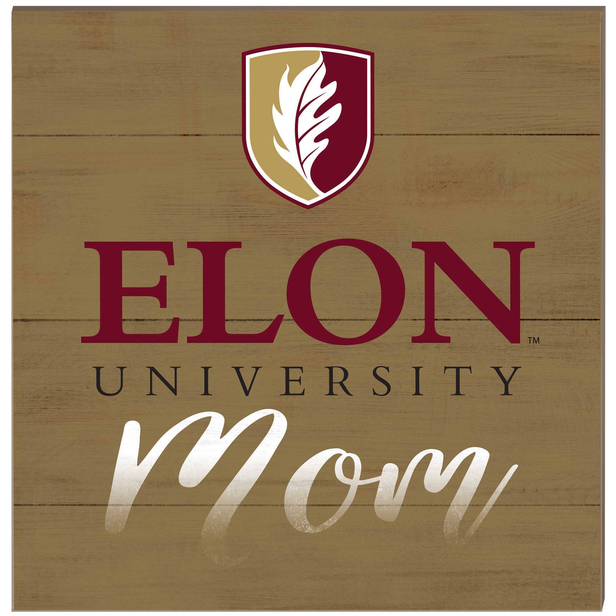 Elon Phoenix 10'' x 10'' Mom Plaque