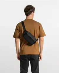 tomtoc - Aviator-T35 2.5L X-Pac Sling Bag with RFID Blocking, Minimalist Crossbody Bag Chest Shoulder Pack for Travel, Everyday - Black - Front_Zoom
