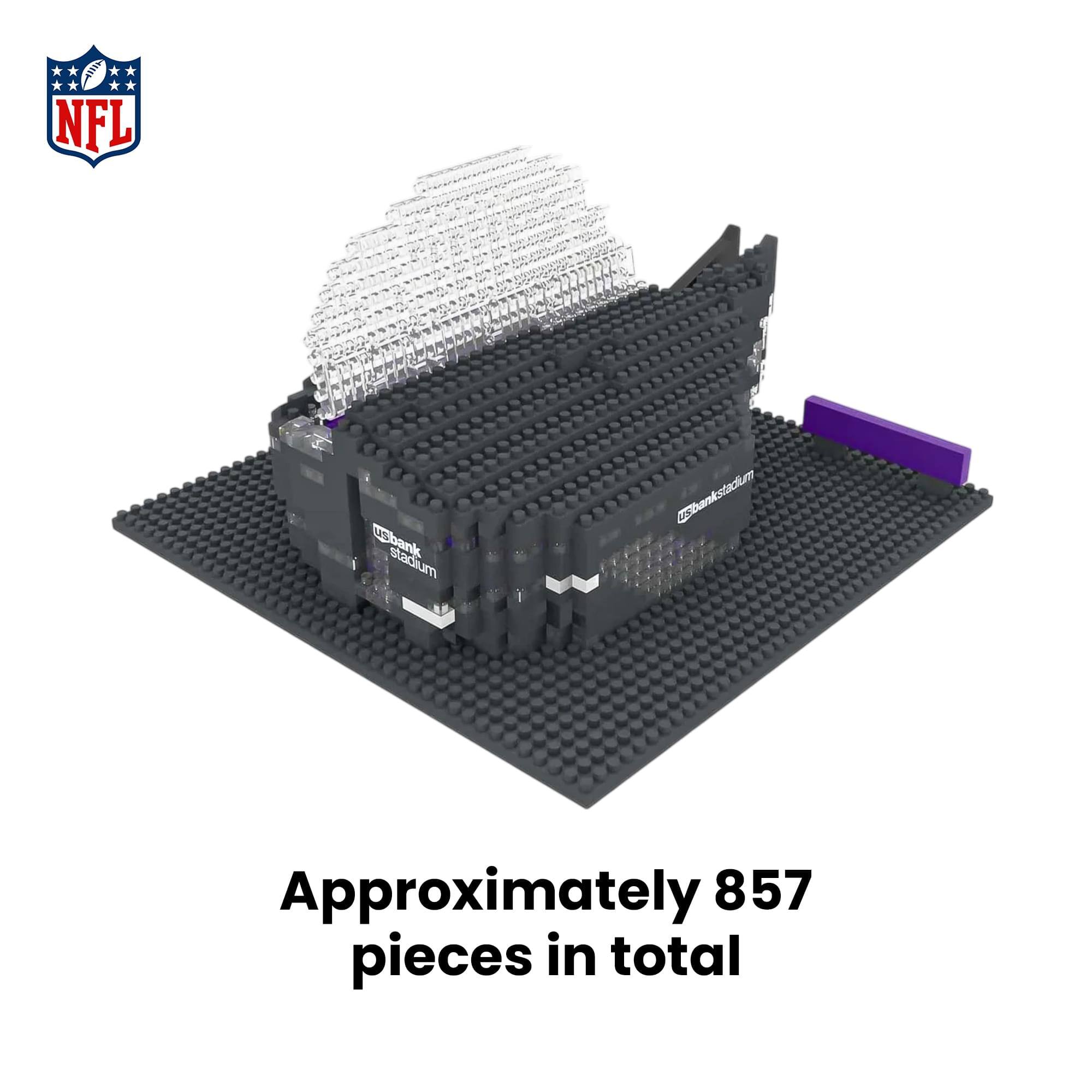 NFL U 9233232 Sbank Stadium  
Approximately 857 pieces in total