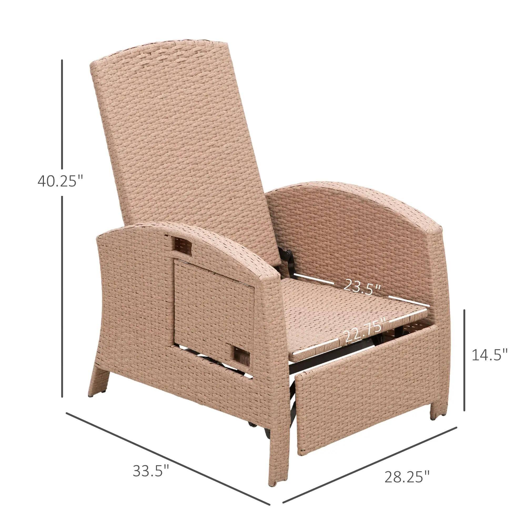 Height: 40.25"
Width: 33.5"
Depth: 28.25"
Seat height: 23.5"
Seat depth: 22.75"
Armrest width: 14.5"