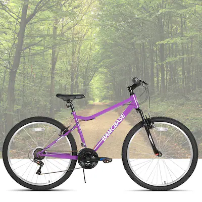 HILAND 26 Inch Womens Mountain Bike with 18 Speed, High Carbon Steel Frame, Sport Cycling MTB Bicycle for Adult Purple BAMC020pl-26 - Best Buy HILAND 26 Inch Womens Mountain Bike with 18 Speed, High Carbon Steel Frame, Sport Cycling MTB Bicycle for Adult Purple BAMC020pl-26 - Best Buy