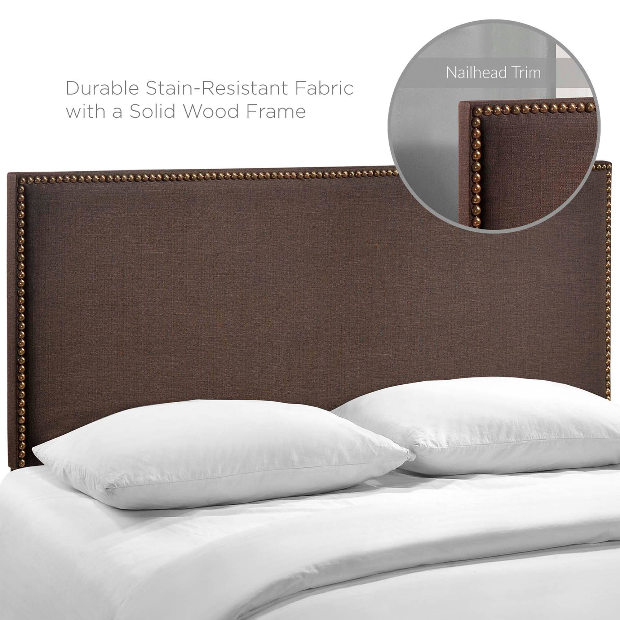 Durable Stain-Resistant Fabric with a Solid Wood Frame

Nailhead Trim