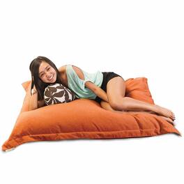 Majestic Home - Floor Pillow Villa - Orange