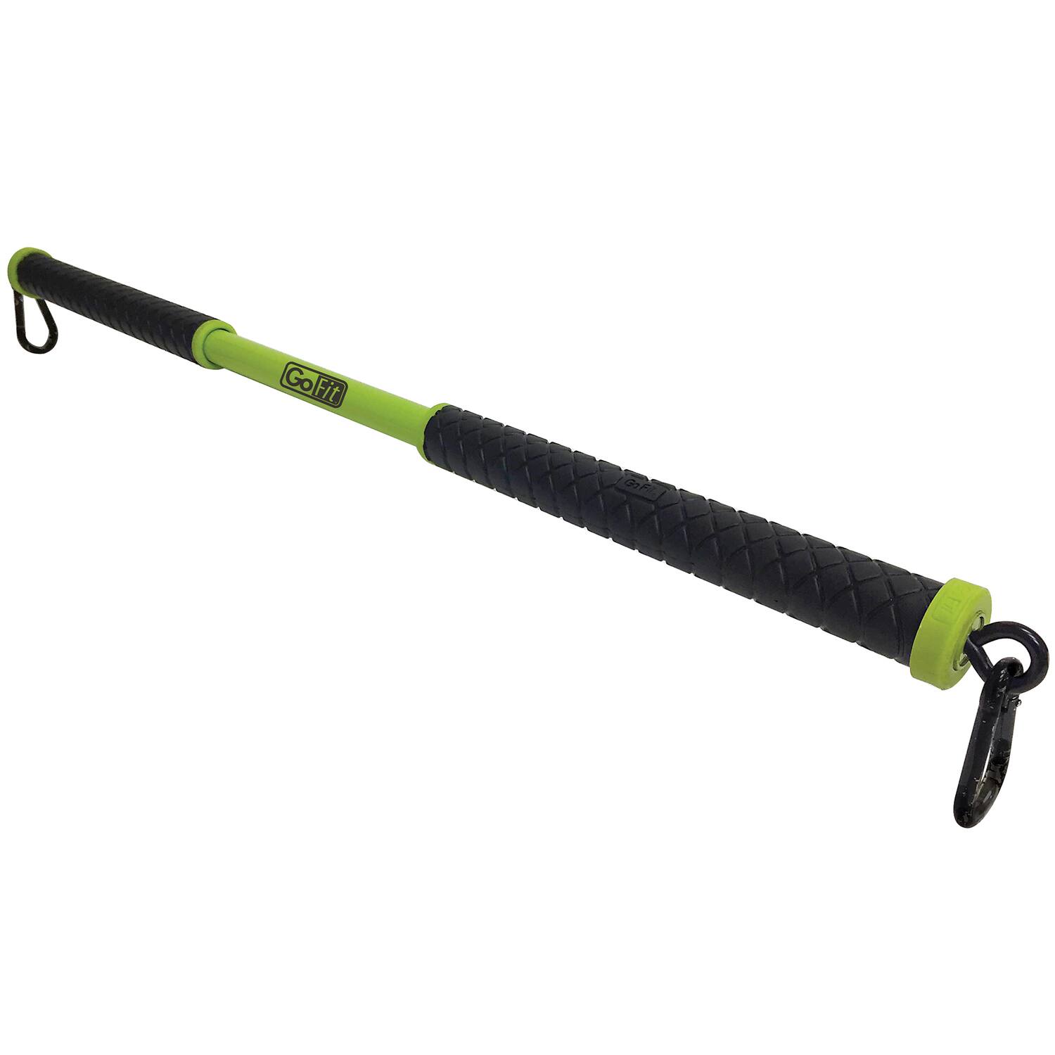 Back. GoFit - Resist-a-Bar Total-Body Strength-Training Tool - Green.